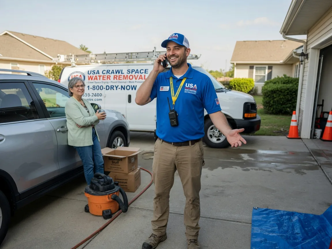 Crawl Space Water Removal Ozark, IL FAQs